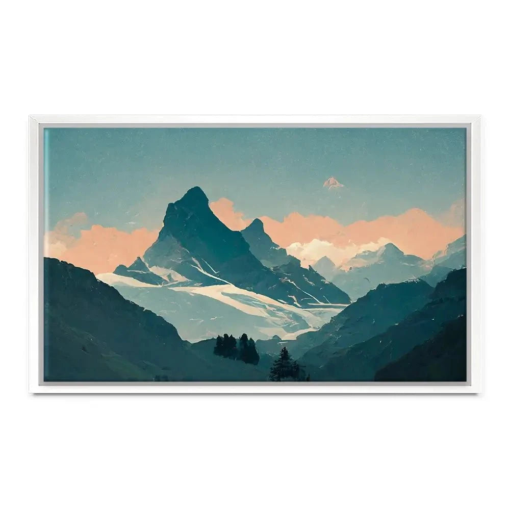 Rocky Mountains Canvas Print Rocky Mountains Canvas Print wall art product Fortis Design / Shutterstock