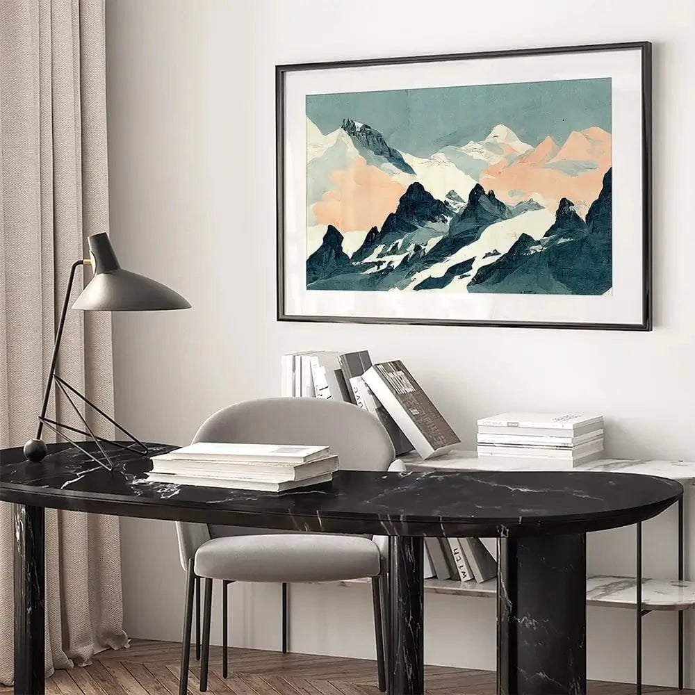 Rocky Mountains Framed Art Print Rocky Mountains Framed Art Print wall art product Fortis Design / Shutterstock