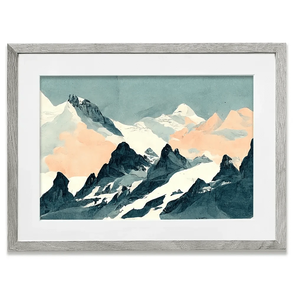 Rocky Mountains Framed Art Print Rocky Mountains Framed Art Print wall art product Fortis Design / Shutterstock