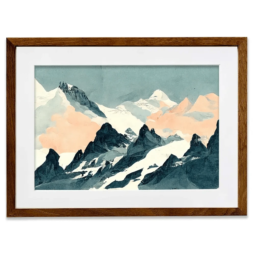 Rocky Mountains Framed Art Print Rocky Mountains Framed Art Print wall art product Fortis Design / Shutterstock