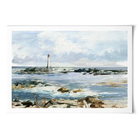 Rocky Shore Coastline Art Print Rocky Shore Coastline Art Print wall art product Ethan Harper