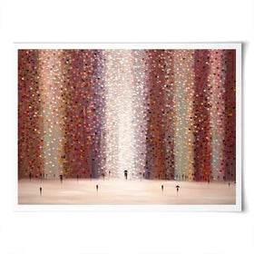 Romance And Rain Art Print Romance And Rain Art Print wall art product Ekaterina Ermilkina