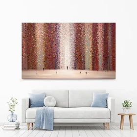 Romance And Rain Canvas Print Romance And Rain Canvas Print wall art product Ekaterina Ermilkina