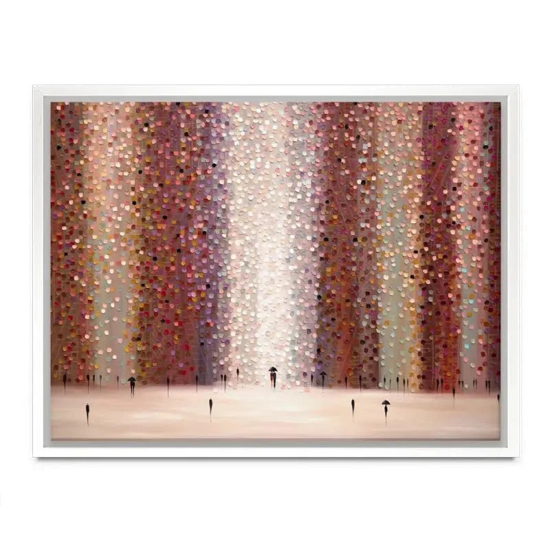 Romance And Rain Canvas Print Romance And Rain Canvas Print wall art product Ekaterina Ermilkina