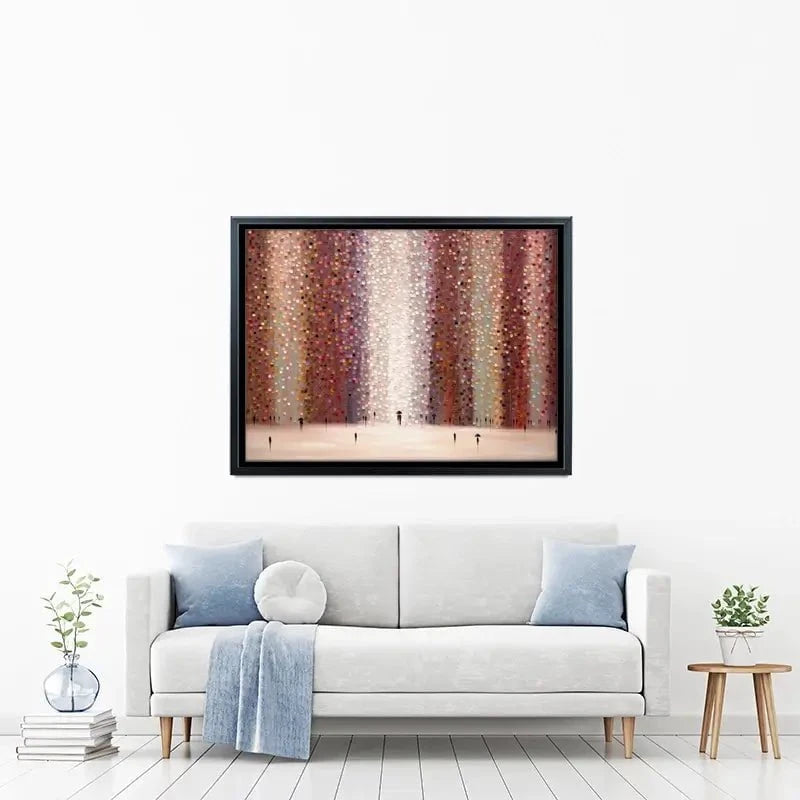 Romance And Rain Canvas Print Romance And Rain Canvas Print wall art product Ekaterina Ermilkina