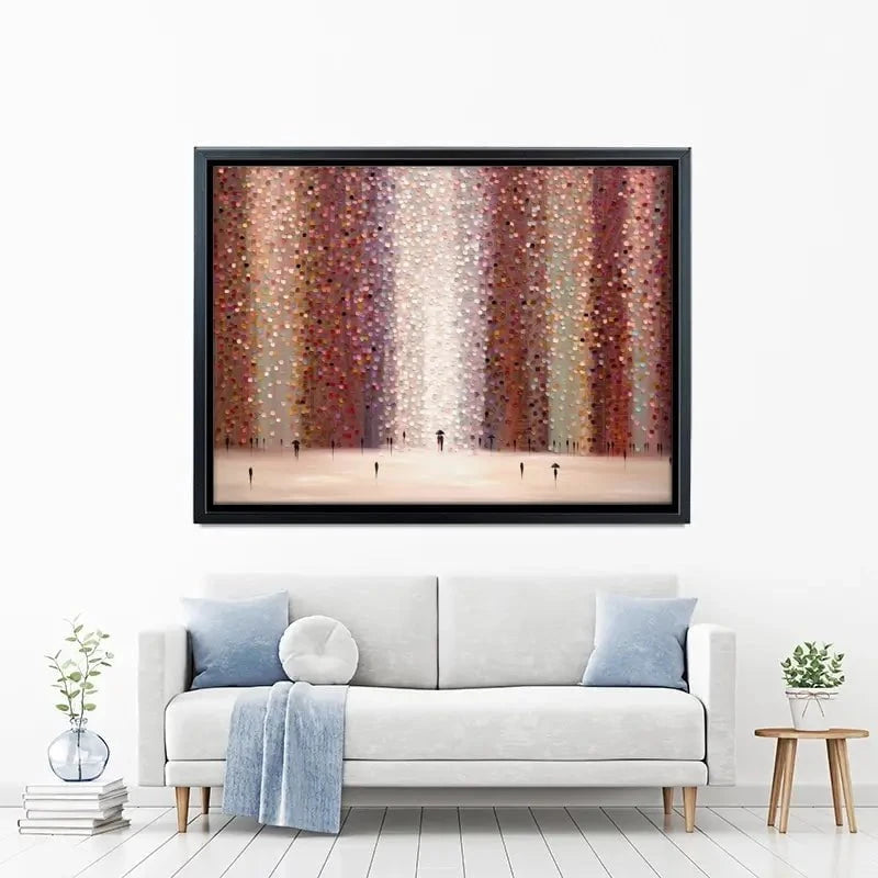 Romance And Rain Canvas Print Romance And Rain Canvas Print wall art product Ekaterina Ermilkina