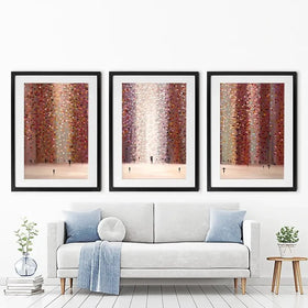 Romance And Rain Framed Art Print Trio Romance And Rain Framed Art Print Trio wall art product Ekaterina Ermilkina