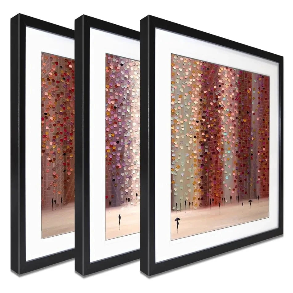 Romance And Rain Framed Art Print Trio Romance And Rain Framed Art Print Trio wall art product Ekaterina Ermilkina