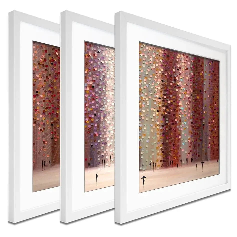 Romance And Rain Framed Art Print Trio Romance And Rain Framed Art Print Trio wall art product Ekaterina Ermilkina