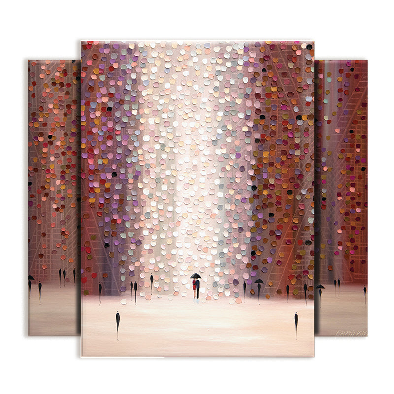 Romance And Rain Trio Canvas Print Romance And Rain Trio Canvas Print wall art product Ekaterina Ermilkina