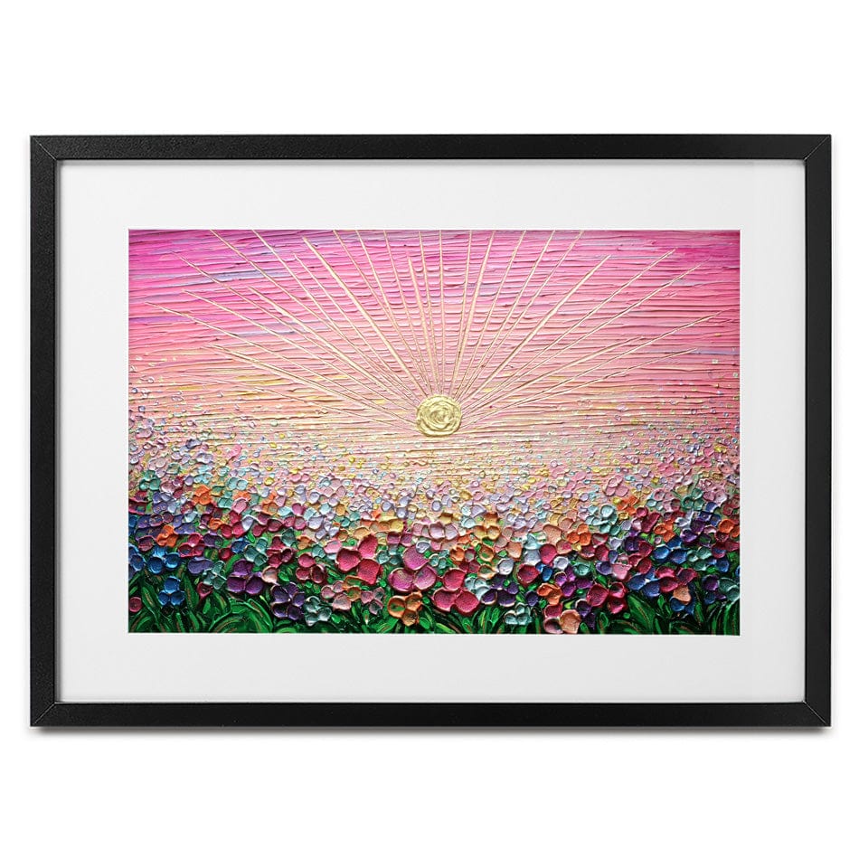 Romance Framed Art Print wall art product Expression By Nada