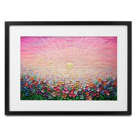 Romance Framed Art Print wall art product Expression By Nada