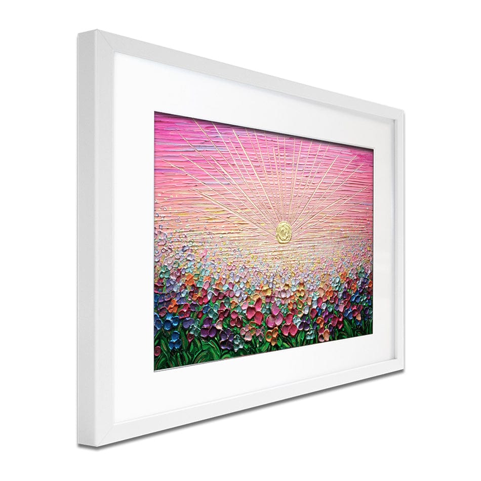 Romance Framed Art Print wall art product Expression By Nada