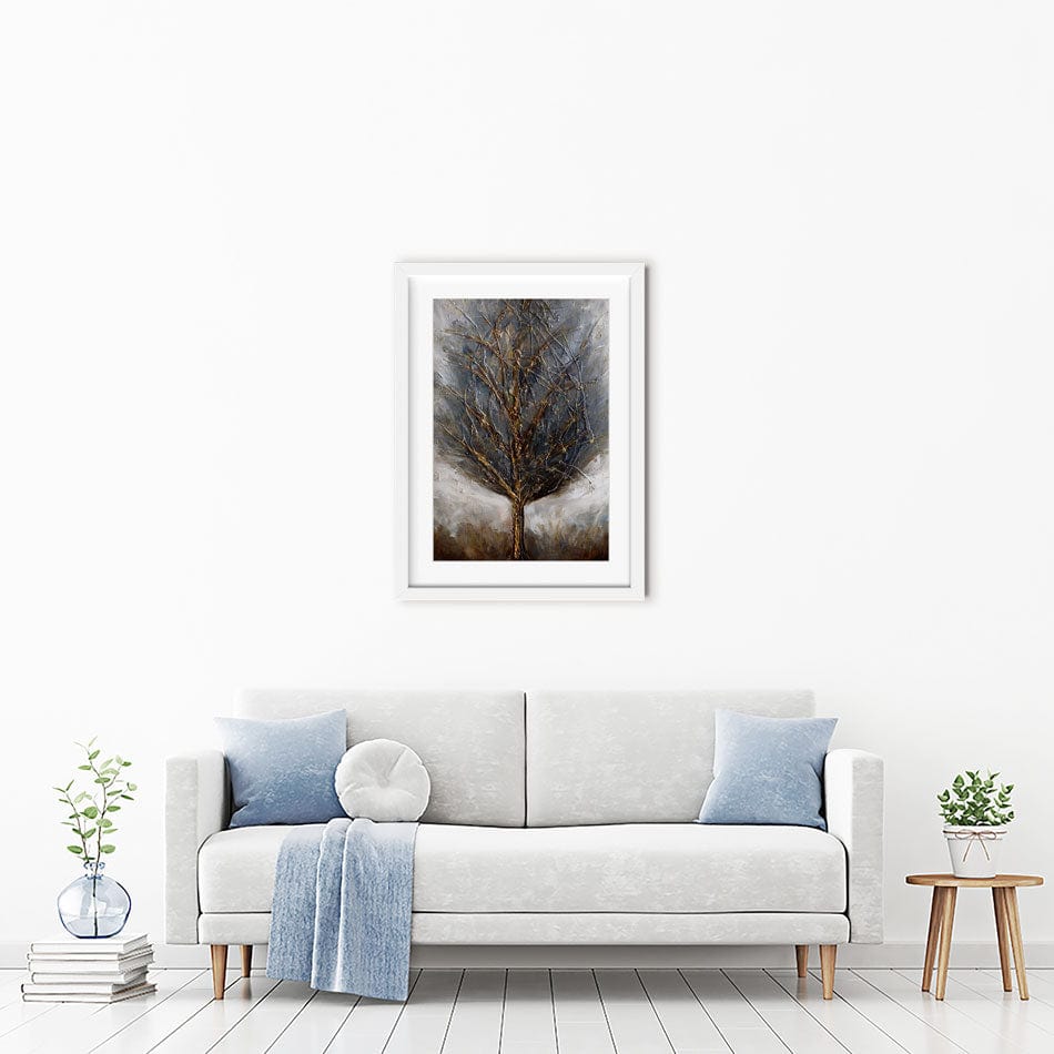 Roots Framed Art Print wall art product Osnat Tzadok