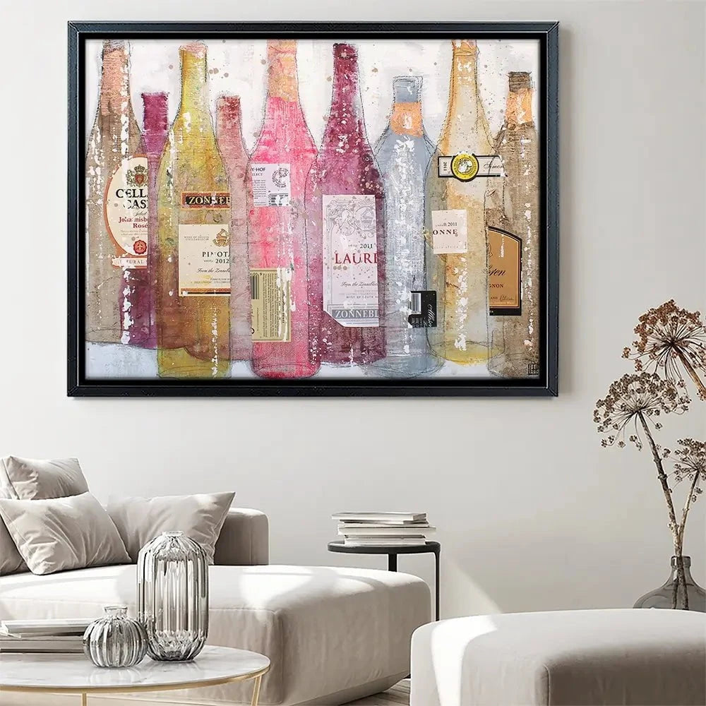 Rosé Canvas Print Rosé Canvas Print wall art product Studio Paint-Ing