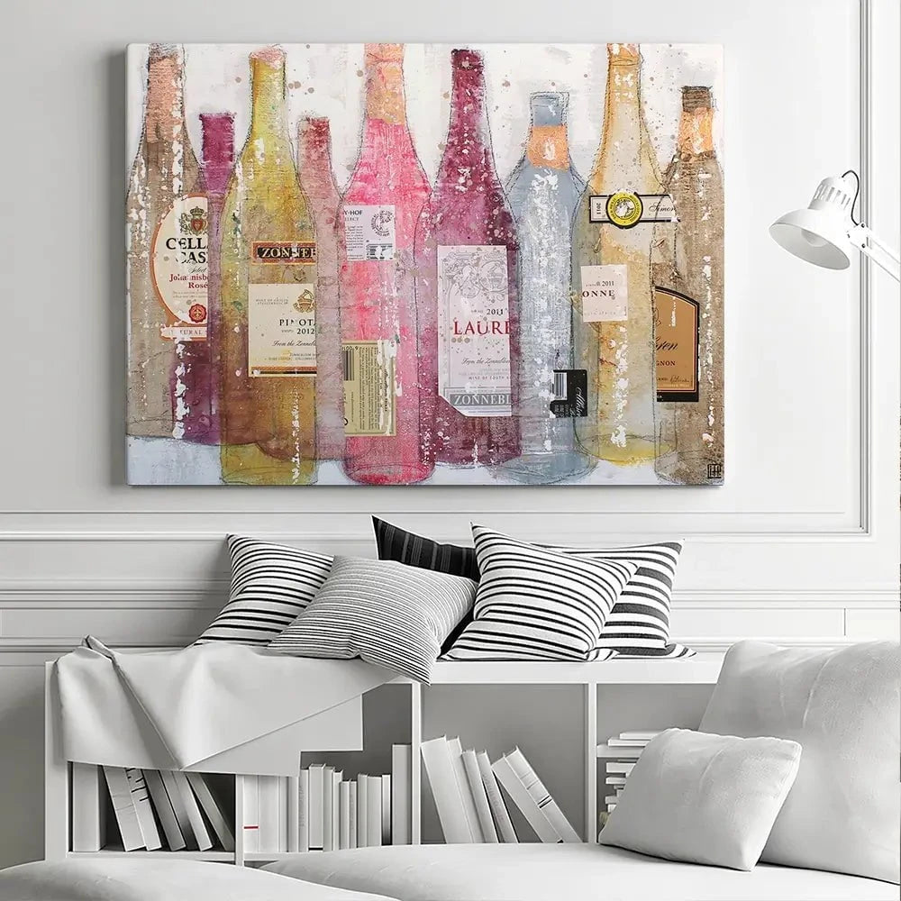 Rosé Canvas Print Rosé Canvas Print wall art product Studio Paint-Ing