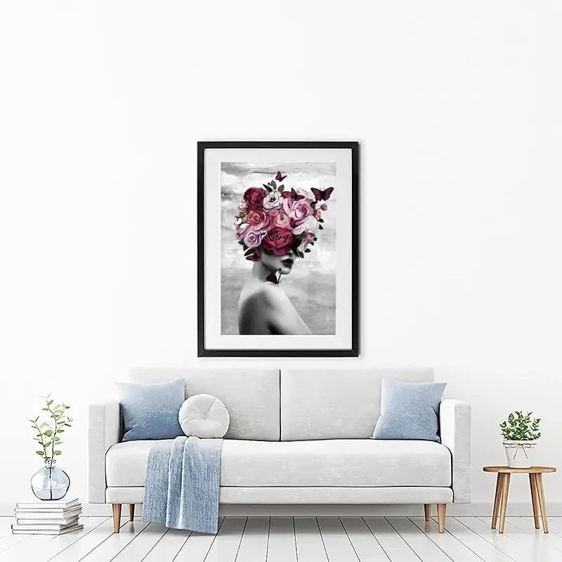 Rose Heat Framed Art Print Rose Heat Framed Art Print wall art product Svetlana Aleynikova