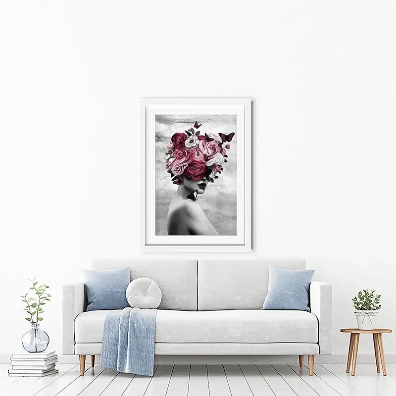 Rose Heat Framed Art Print Rose Heat Framed Art Print wall art product Svetlana Aleynikova