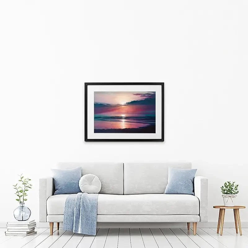 Rose Sunset Framed Art Print Rose Sunset Framed Art Print wall art product Svetlana Aleynikova