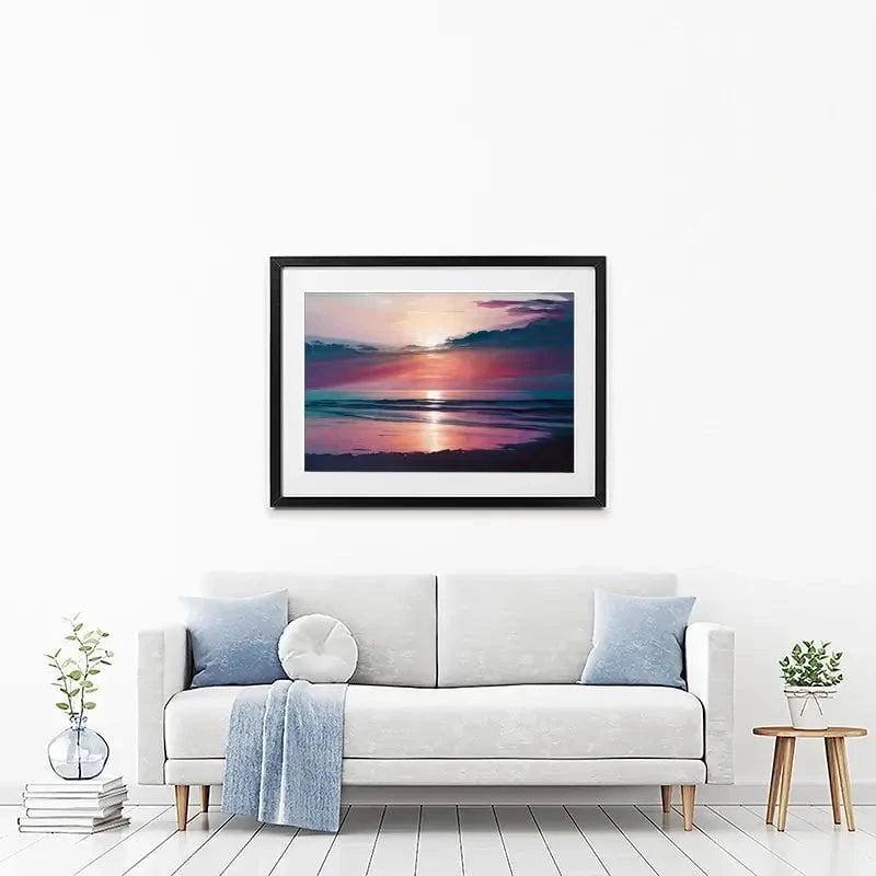 Rose Sunset Framed Art Print Rose Sunset Framed Art Print wall art product Svetlana Aleynikova