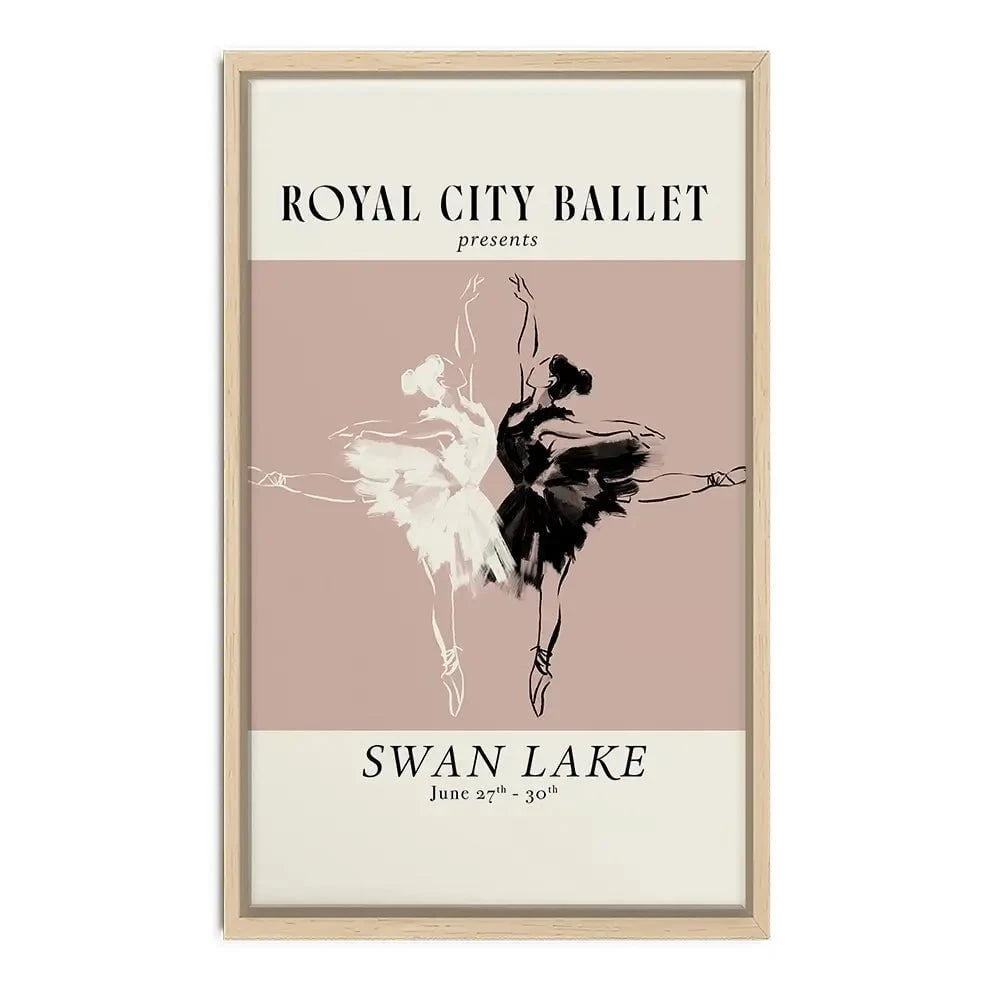 Royal Ballet Poster Canvas Print Royal Ballet Poster Canvas Print wall art product Victoria Barnes