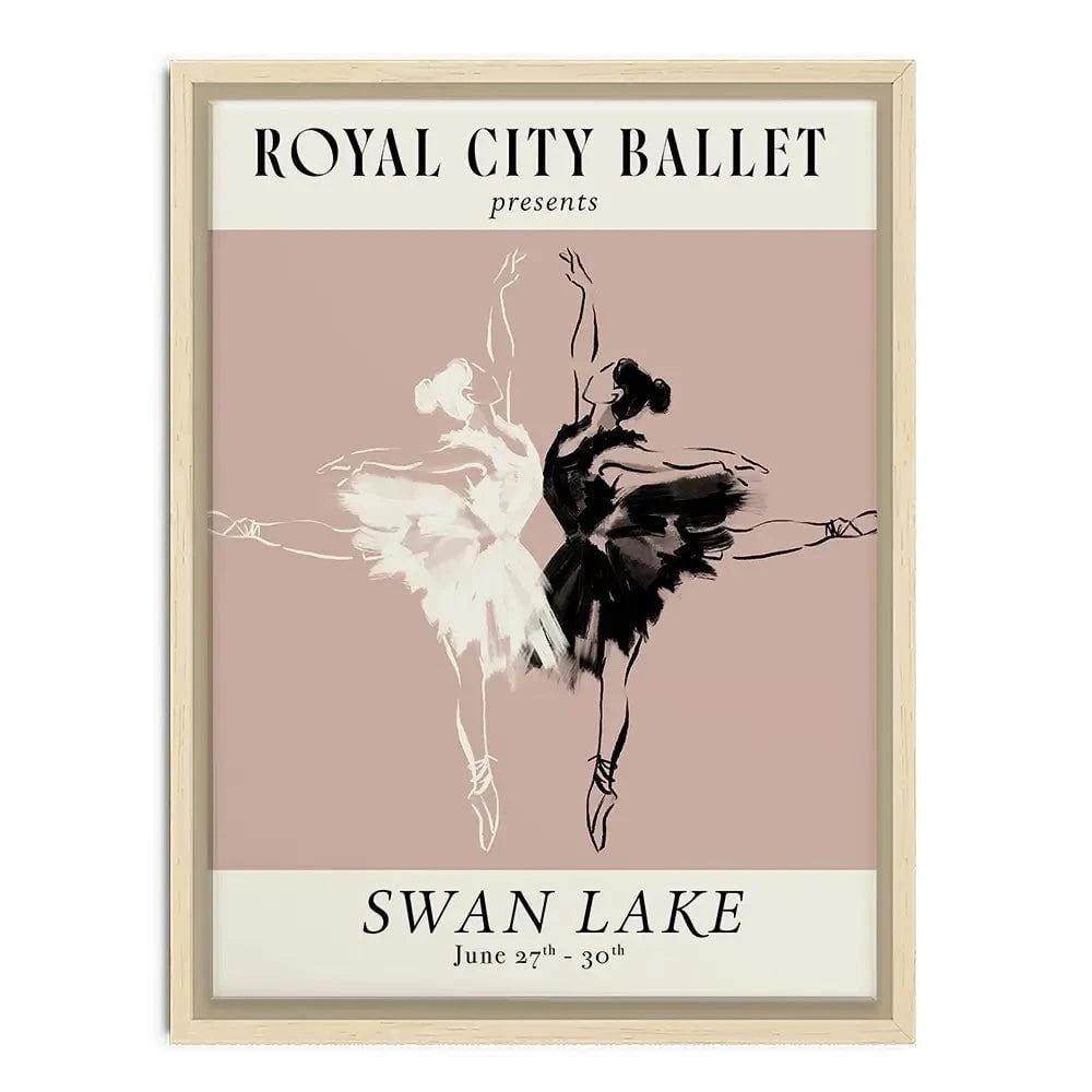 Royal Ballet Poster Canvas Print Royal Ballet Poster Canvas Print wall art product Victoria Barnes
