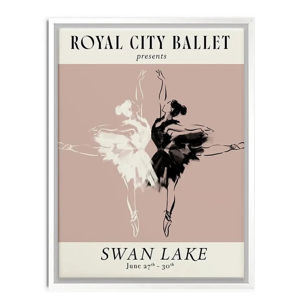 Royal Ballet Poster Canvas Print Royal Ballet Poster Canvas Print wall art product Victoria Barnes