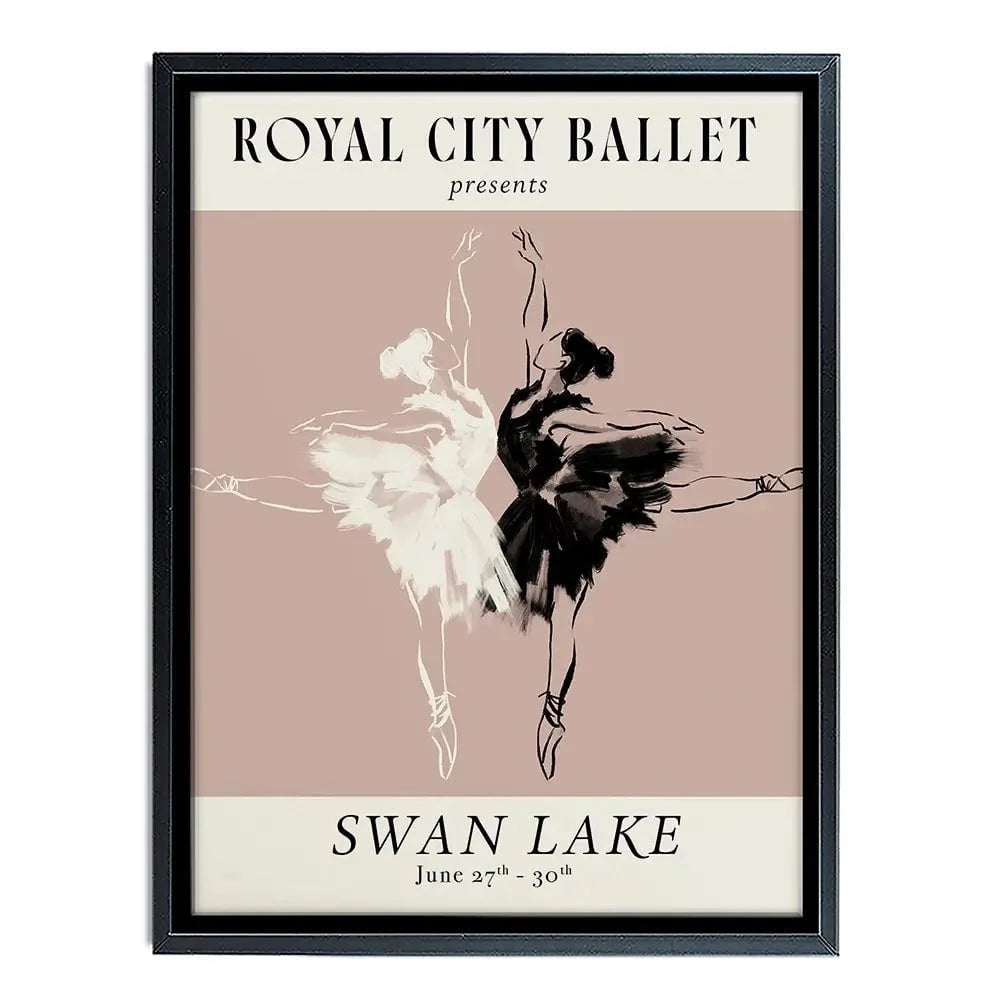 Royal Ballet Poster Canvas Print Royal Ballet Poster Canvas Print wall art product Victoria Barnes