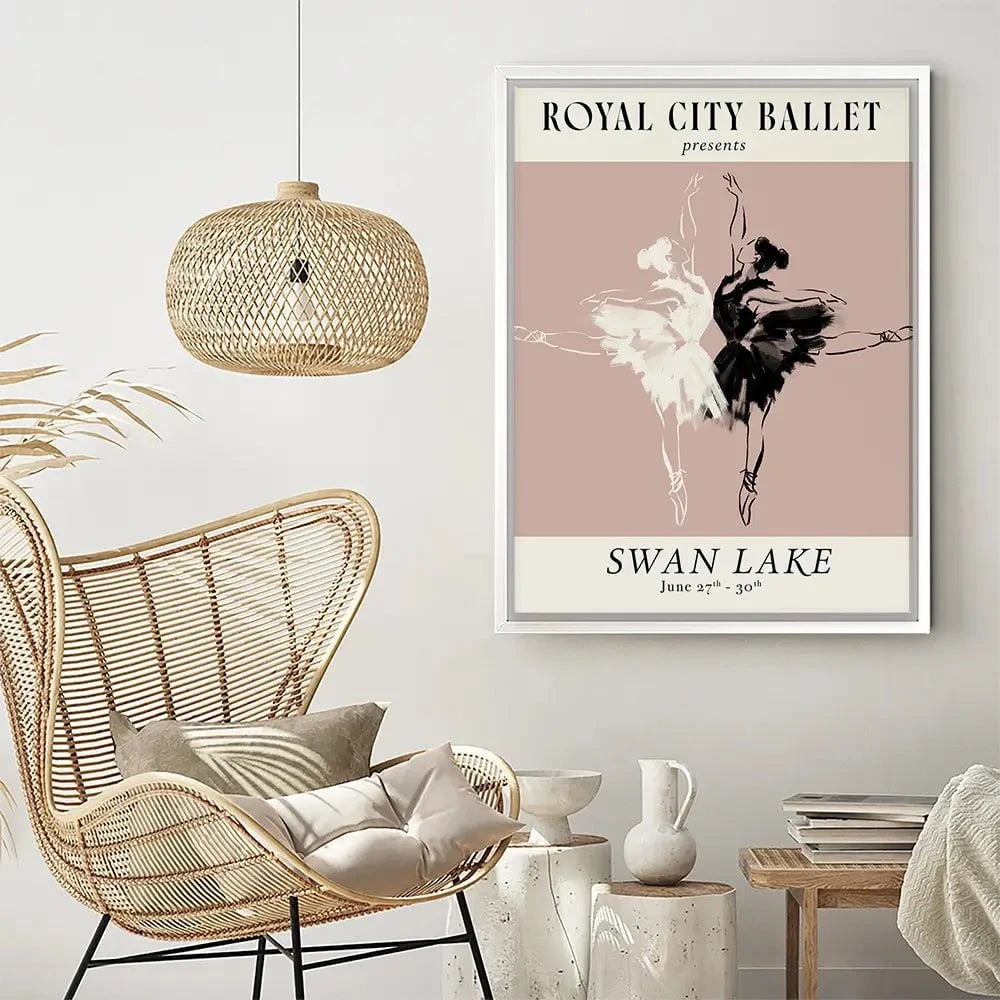 Royal Ballet Poster Canvas Print Royal Ballet Poster Canvas Print wall art product Victoria Barnes