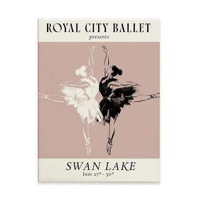 Royal Ballet Poster Canvas Print Royal Ballet Poster Canvas Print wall art product Victoria Barnes