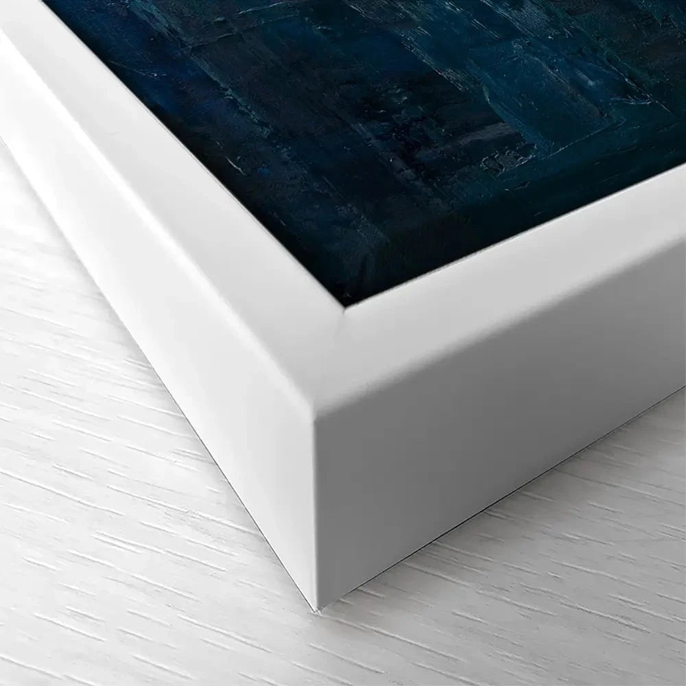 Royal Blue Square Canvas Print Royal Blue Square Canvas Print wall art product Osnat Tzadok