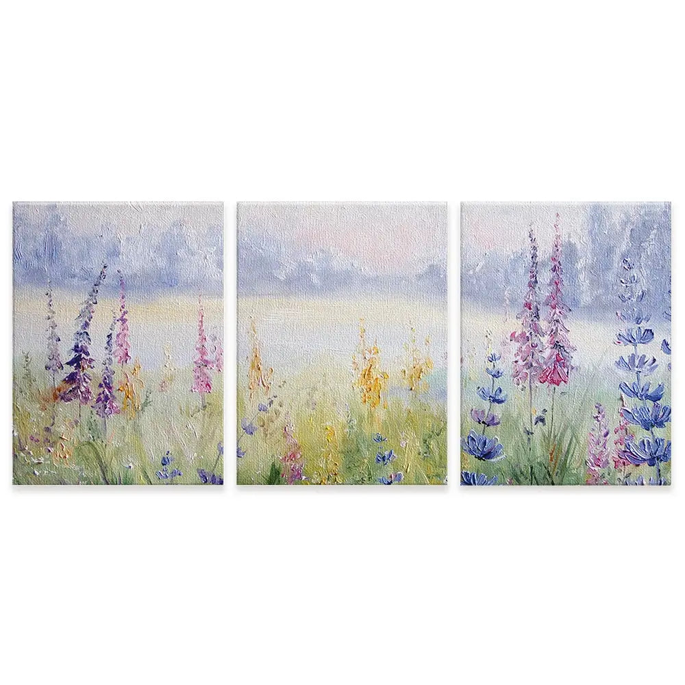 Rural Landscape Trio Canvas Print Rural Landscape Trio Canvas Print wall art product Yarikart / Shutterstock