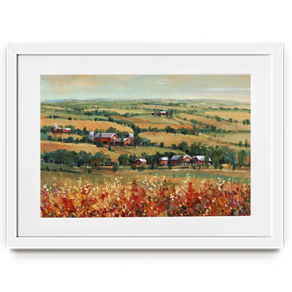 Rural Open Landscape Framed Art Print Rural Open Landscape Framed Art Print wall art product Tim O'Toole