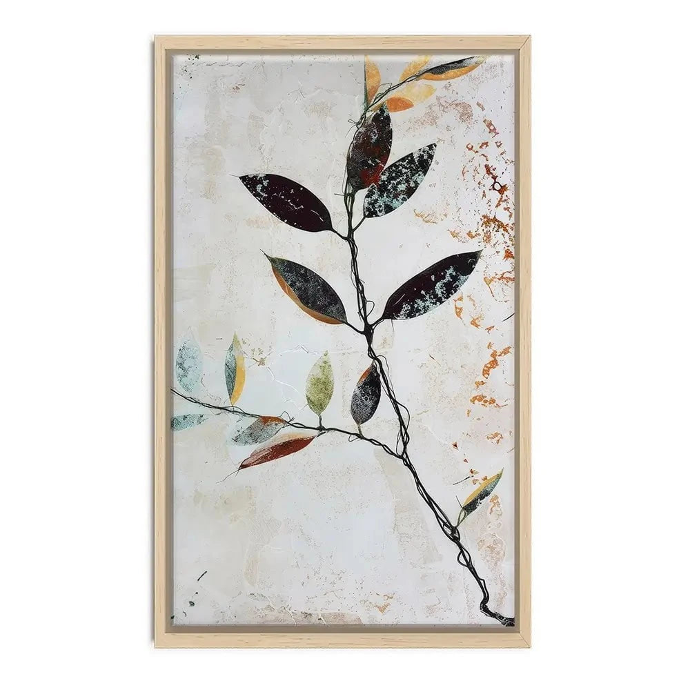 Rustic Leaves Canvas Print Rustic Leaves Canvas Print wall art product Treechild