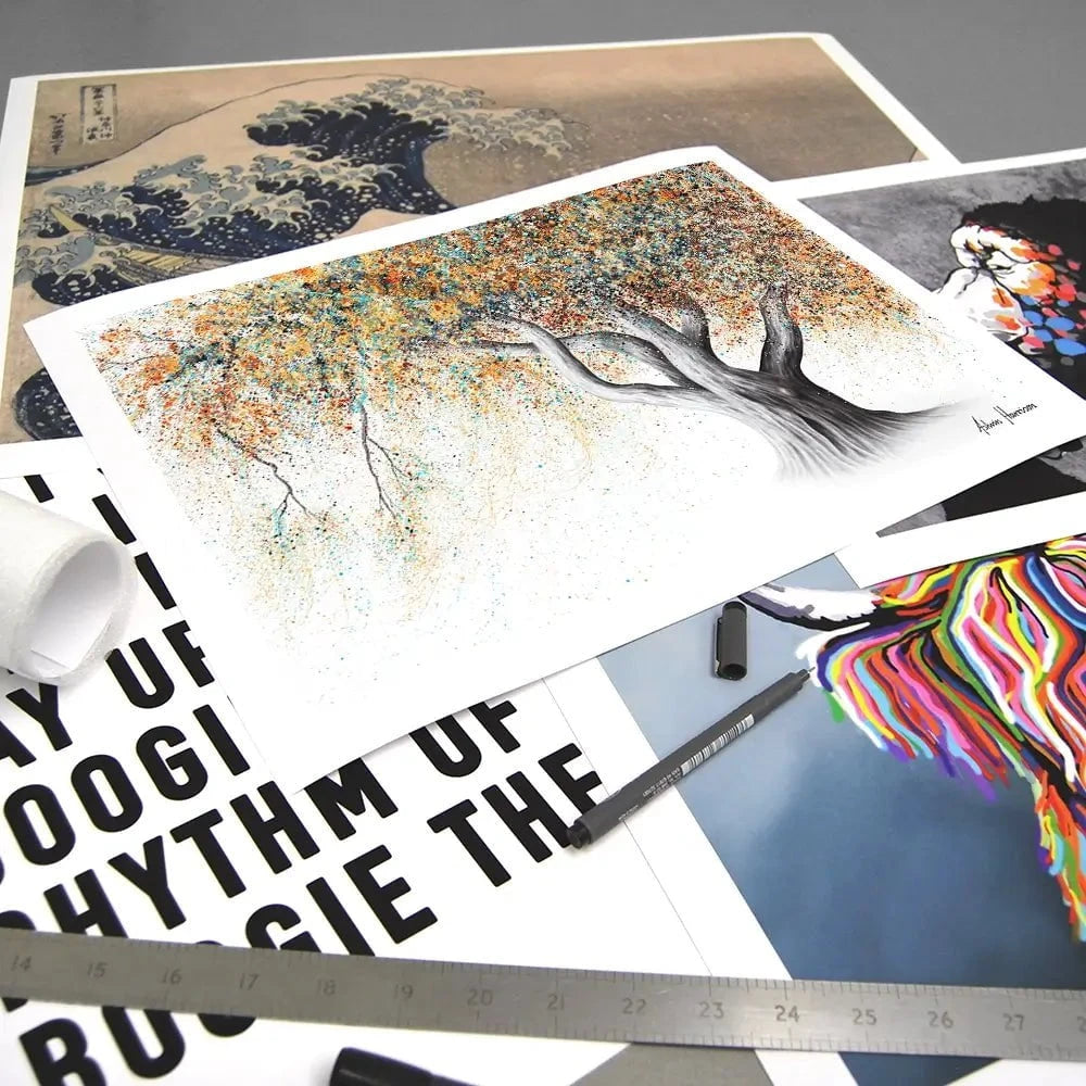 Rusty Autumn Tree Art Print Rusty Autumn Tree Art Print wall art product Ashvin Harrison