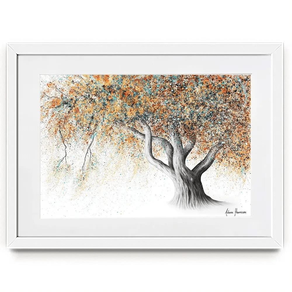 Rusty Autumn Tree Framed Art Print Rusty Autumn Tree Framed Art Print wall art product Ashvin Harrison