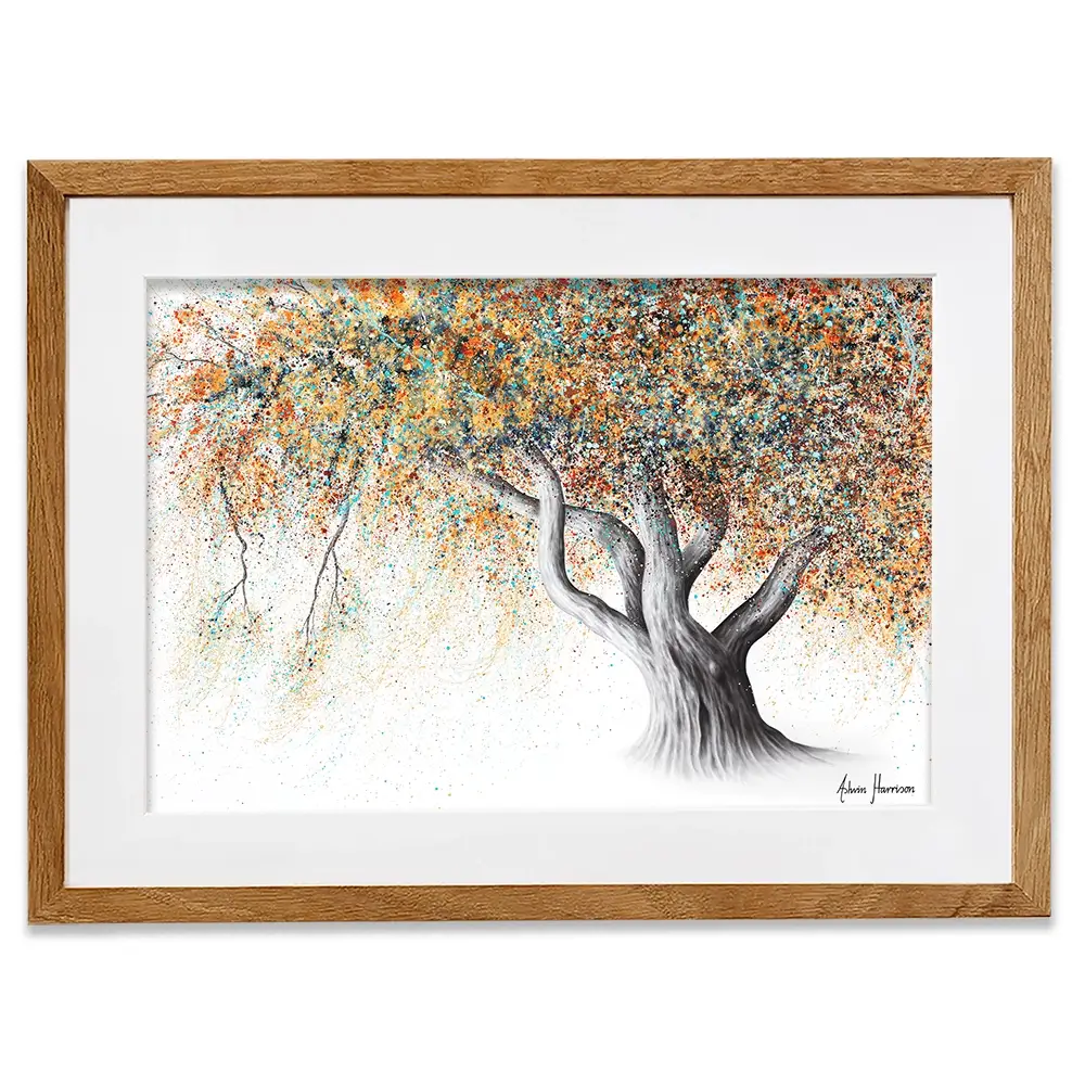 Rusty Autumn Tree Framed Art Print Rusty Autumn Tree Framed Art Print wall art product Ashvin Harrison