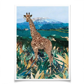 Safari Giraffe Art Print Safari Giraffe Art Print wall art product Sarah Manovski