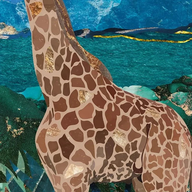 Safari Giraffe Art Print Safari Giraffe Art Print wall art product Sarah Manovski