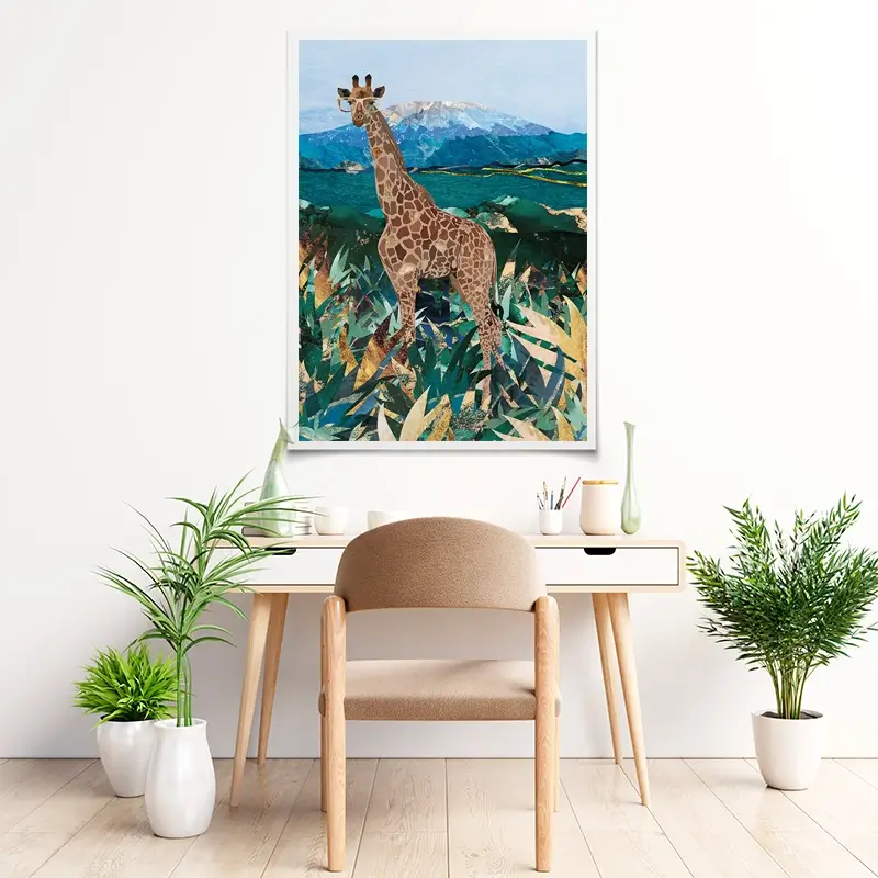 Safari Giraffe Art Print Safari Giraffe Art Print wall art product Sarah Manovski