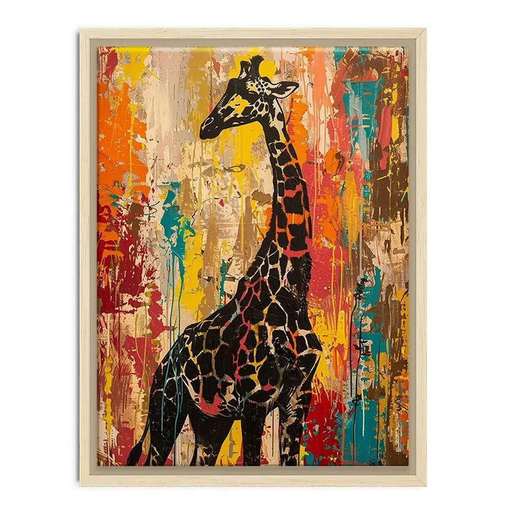 Safari Giraffe Canvas Print Safari Giraffe Canvas Print wall art product Franklyn Gregory - Independent