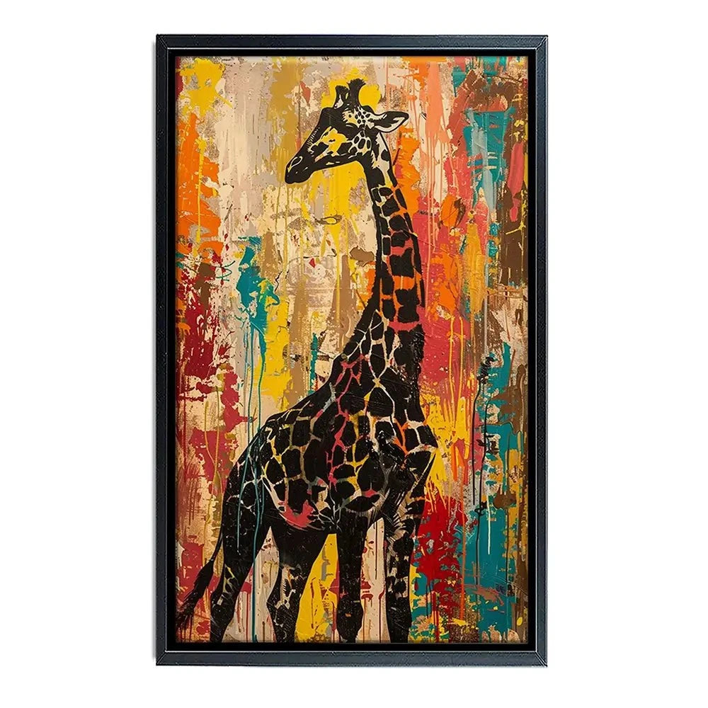 Safari Giraffe Canvas Print Safari Giraffe Canvas Print wall art product Franklyn Gregory - Independent
