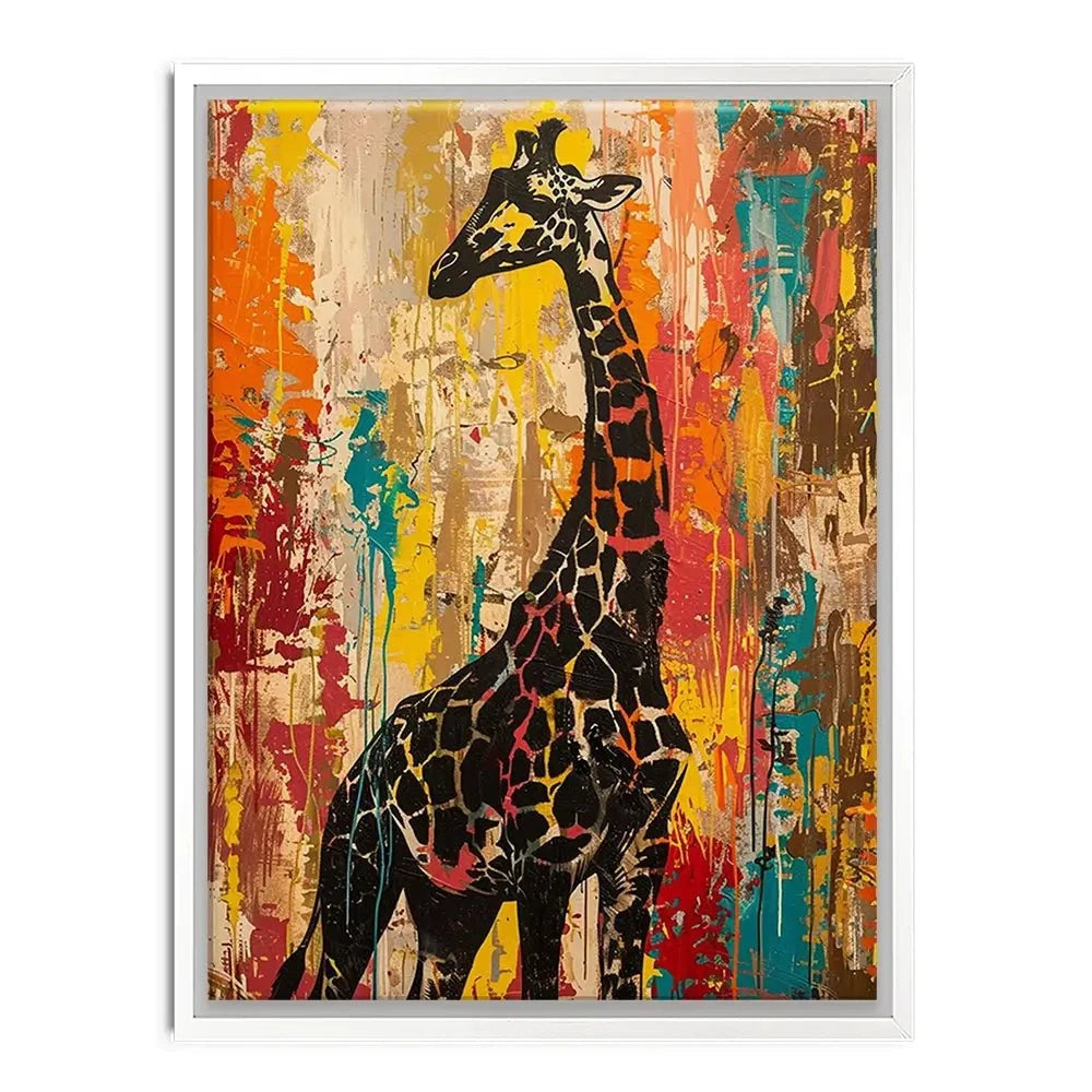 Safari Giraffe Canvas Print Safari Giraffe Canvas Print wall art product Franklyn Gregory - Independent