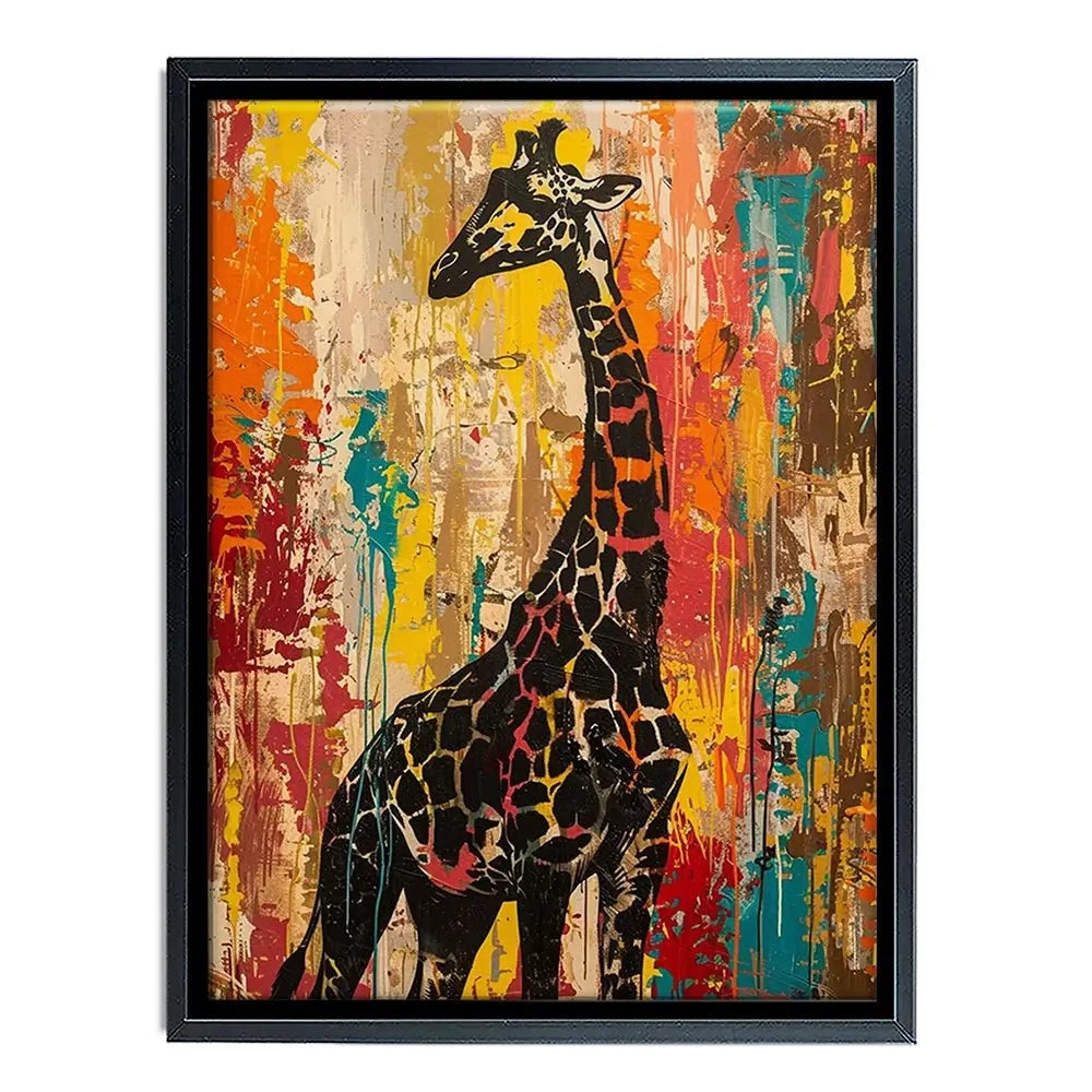 Safari Giraffe Canvas Print Safari Giraffe Canvas Print wall art product Franklyn Gregory - Independent