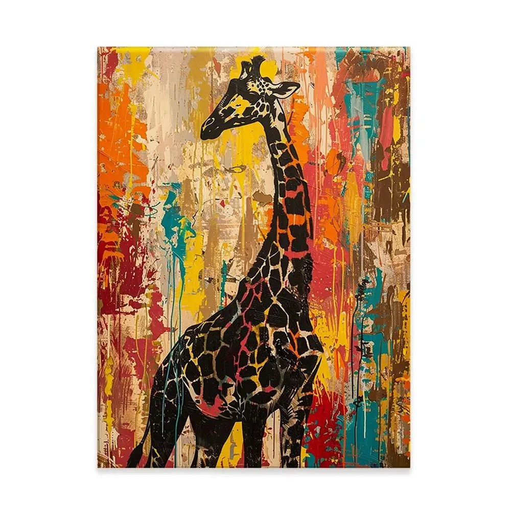 Safari Giraffe Canvas Print Safari Giraffe Canvas Print wall art product Franklyn Gregory - Independent