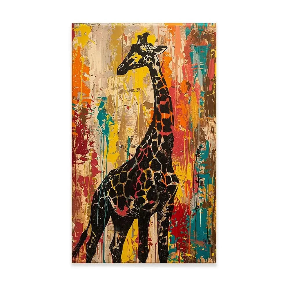 Safari Giraffe Canvas Print Safari Giraffe Canvas Print wall art product Franklyn Gregory - Independent