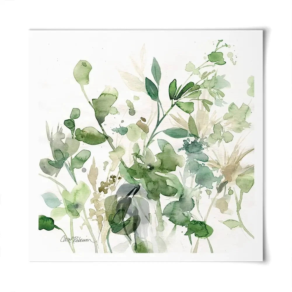 Sage Garden 1 Square Art Print Sage Garden 1 Square Art Print wall art product Carol Robinson