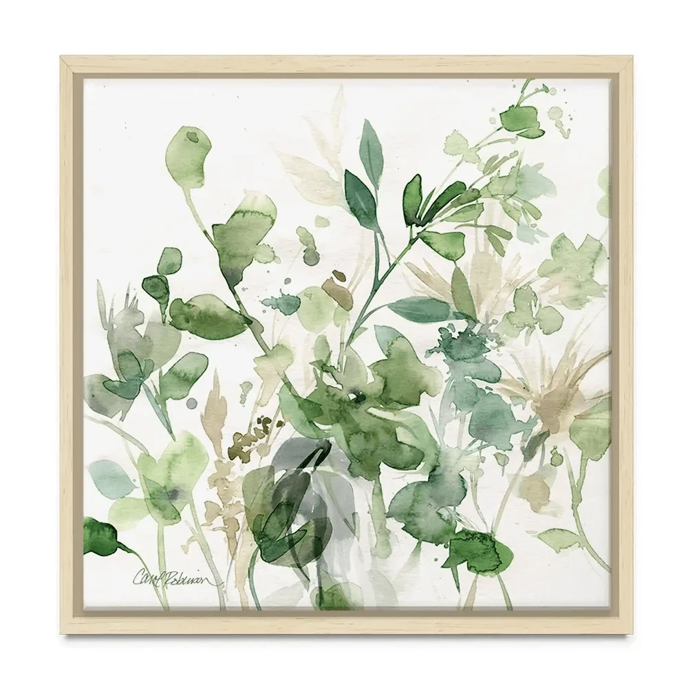 Sage Garden 1 Square Canvas Print Sage Garden 1 Square Canvas Print wall art product Carol Robinson