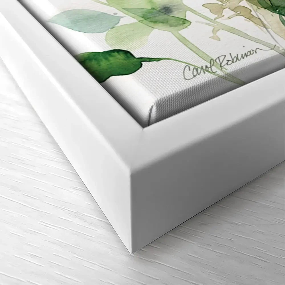 Sage Garden 1 Square Canvas Print Sage Garden 1 Square Canvas Print wall art product Carol Robinson