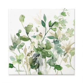 Sage Garden 1 Square Canvas Print Sage Garden 1 Square Canvas Print wall art product Carol Robinson